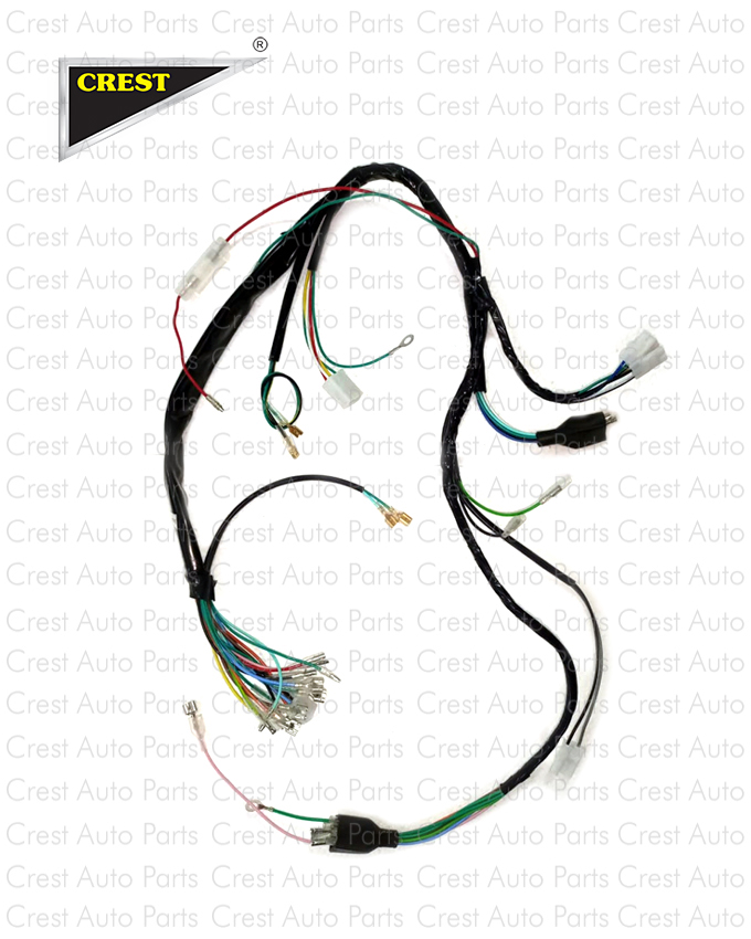 HARNESS WIRING WITH EXTRA LONG DOUBLE COUPLER CDI70 / EURO II OEM QUALITY (BOX PACK) 2021