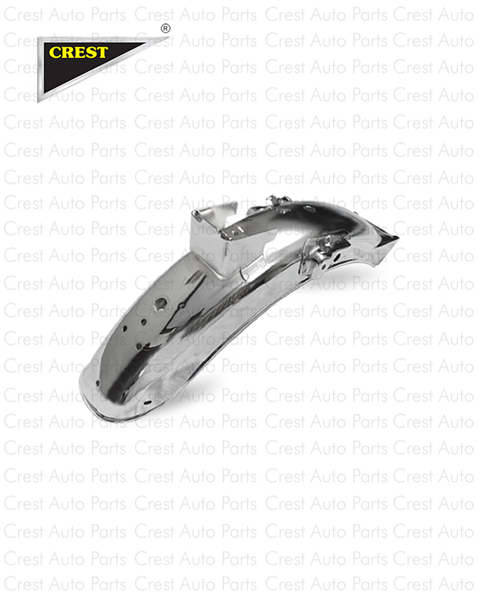 MUDGUARD CDI125 REAR CHROME OEM QUALITY (POUCH PACK) 93 ONWARDS