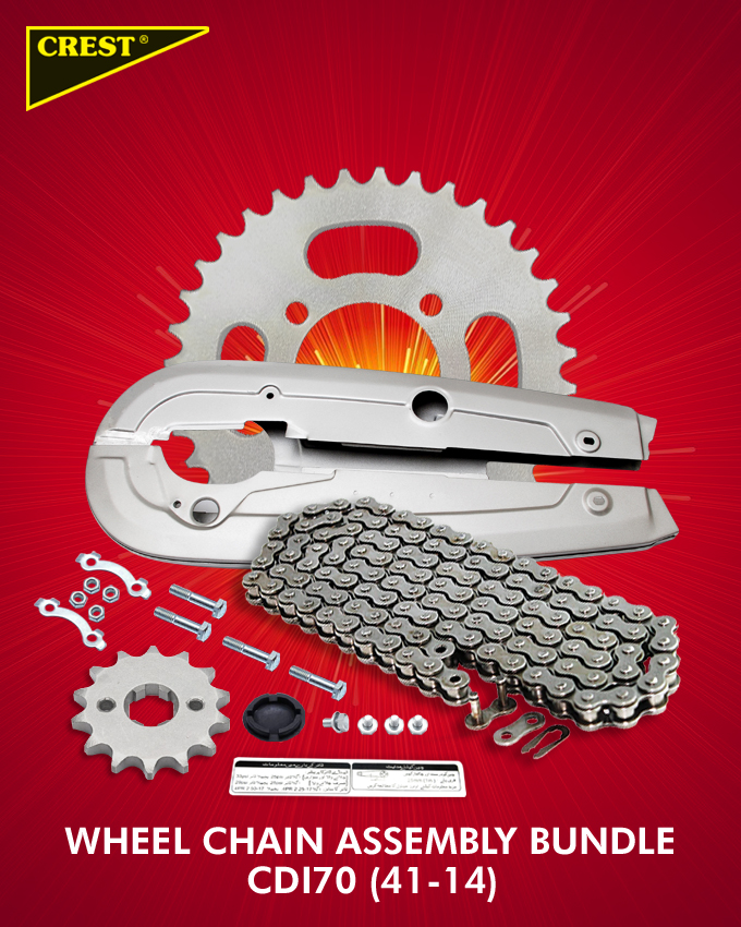 WHEEL CHAIN ASSEMBLY BUNDLE CDI70 (41-14)