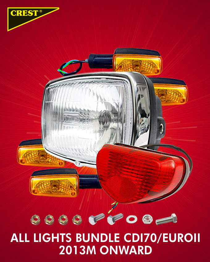 ALL LIGHTS BUNDLE CDI70 / EUROII 2013M ONWARD